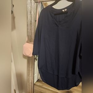 Cato Size 14/16 Dark Blue Tunic shirt